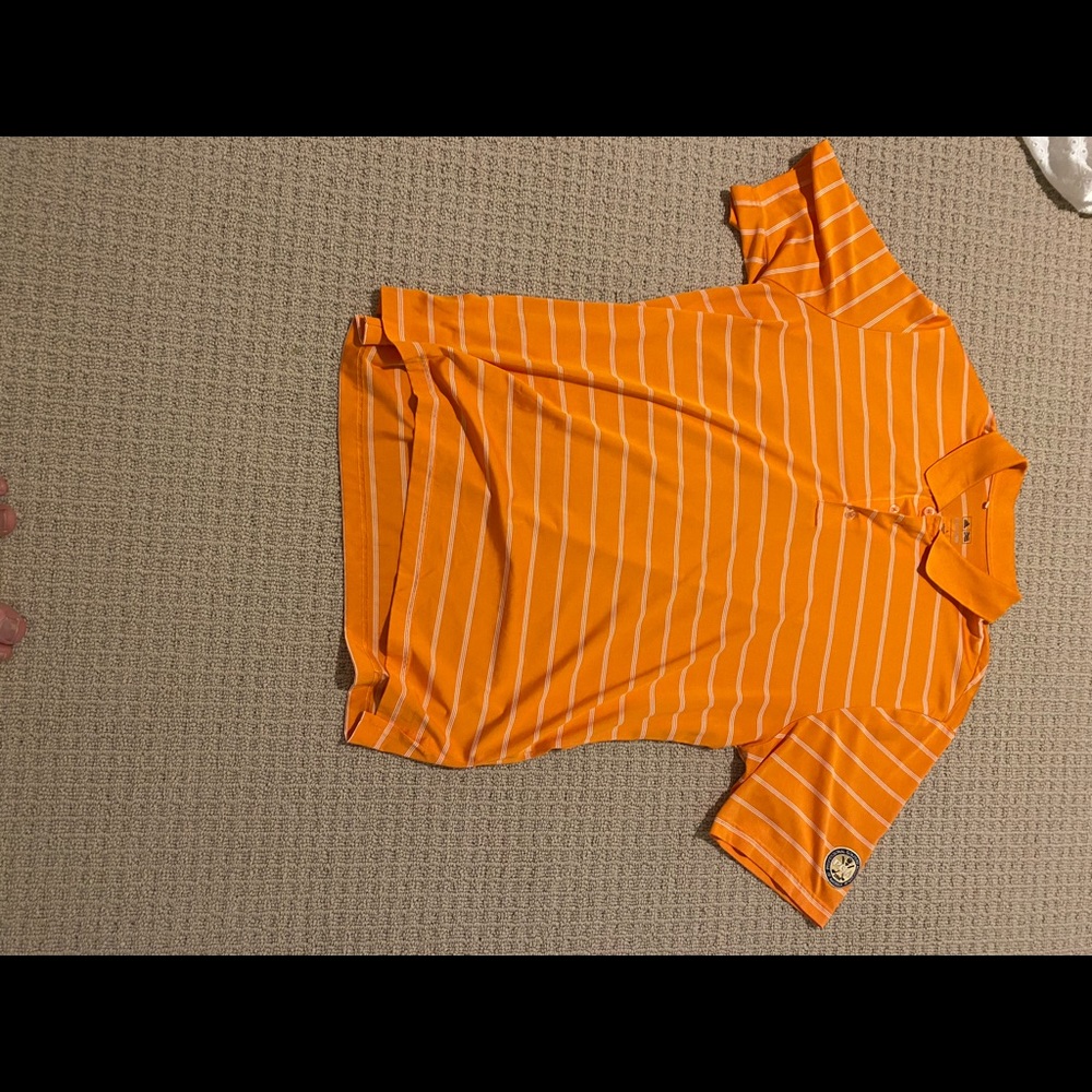 Adidas PGA of America Golf Polo - Orange